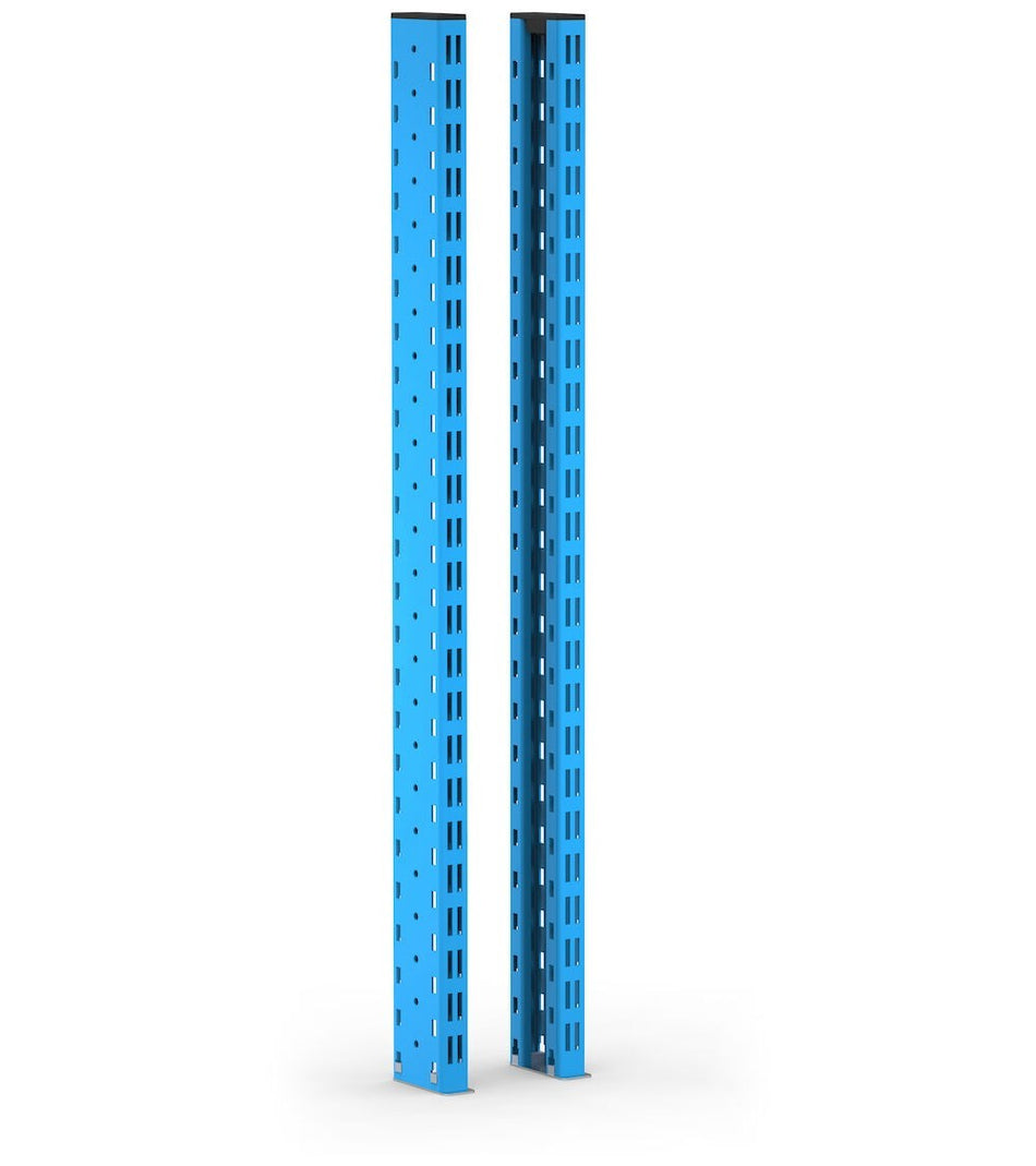 Kit of 2 uprights, height 938 mm