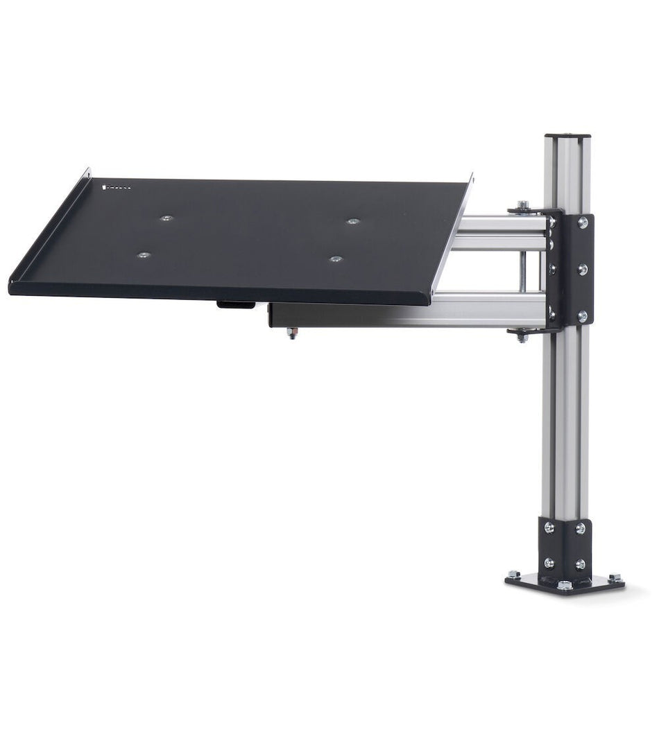 Extendable arm with inclined tray - dim. mm L=745 D=480 A=552