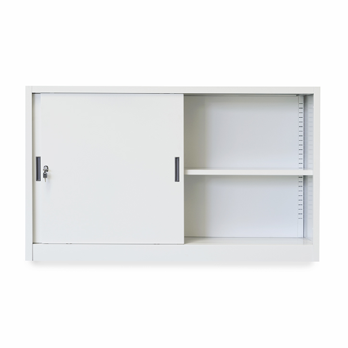 Sopralzo con porte scorrevoli per armadio - 1 ripiano mobile - bordi arrotondati