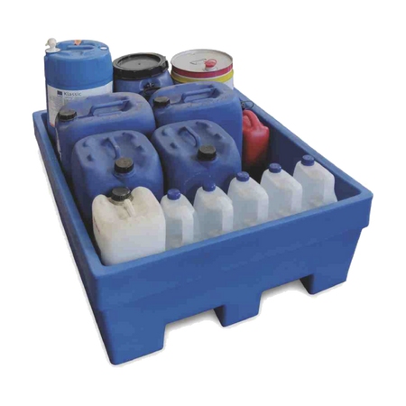 Vasca multiuso per piccoli contenitori capacità 200 Lt