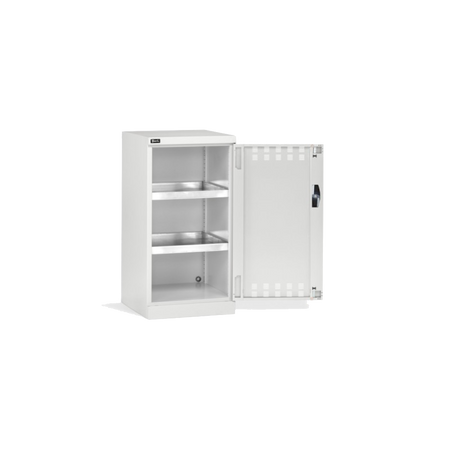 PERFOM110, Armadio con ante a battente fessurate, L512 x P555 x H1000 mm