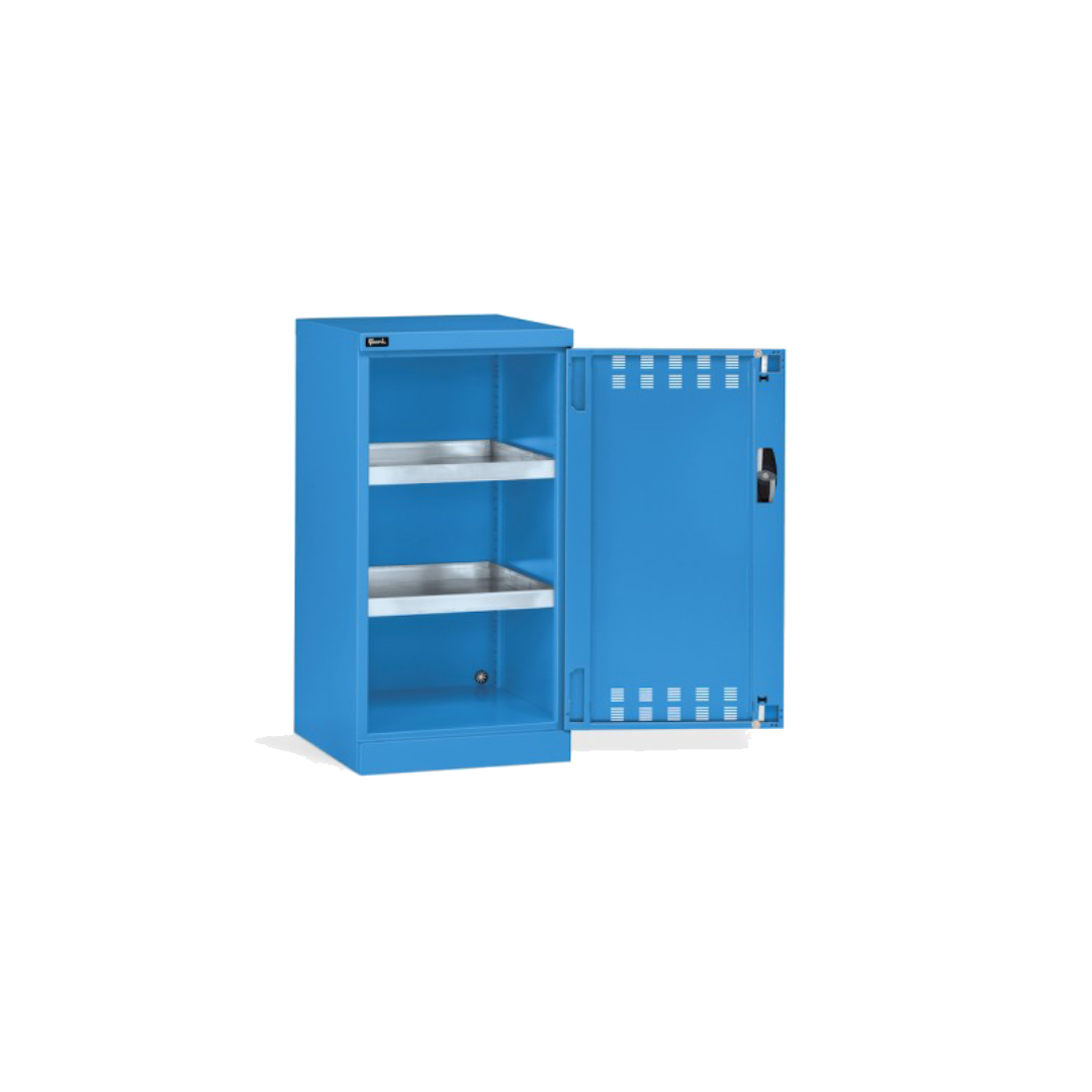 PERFOM110, Armadio con ante a battente fessurate, L512 x P555 x H1000 mm