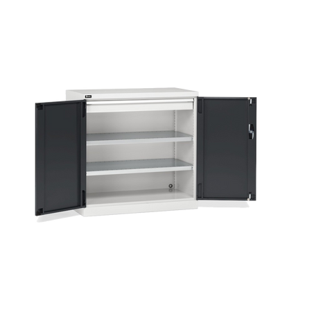 PERFOM120, Armadio con ante a battente, L1023 x P555 x H1000 mm