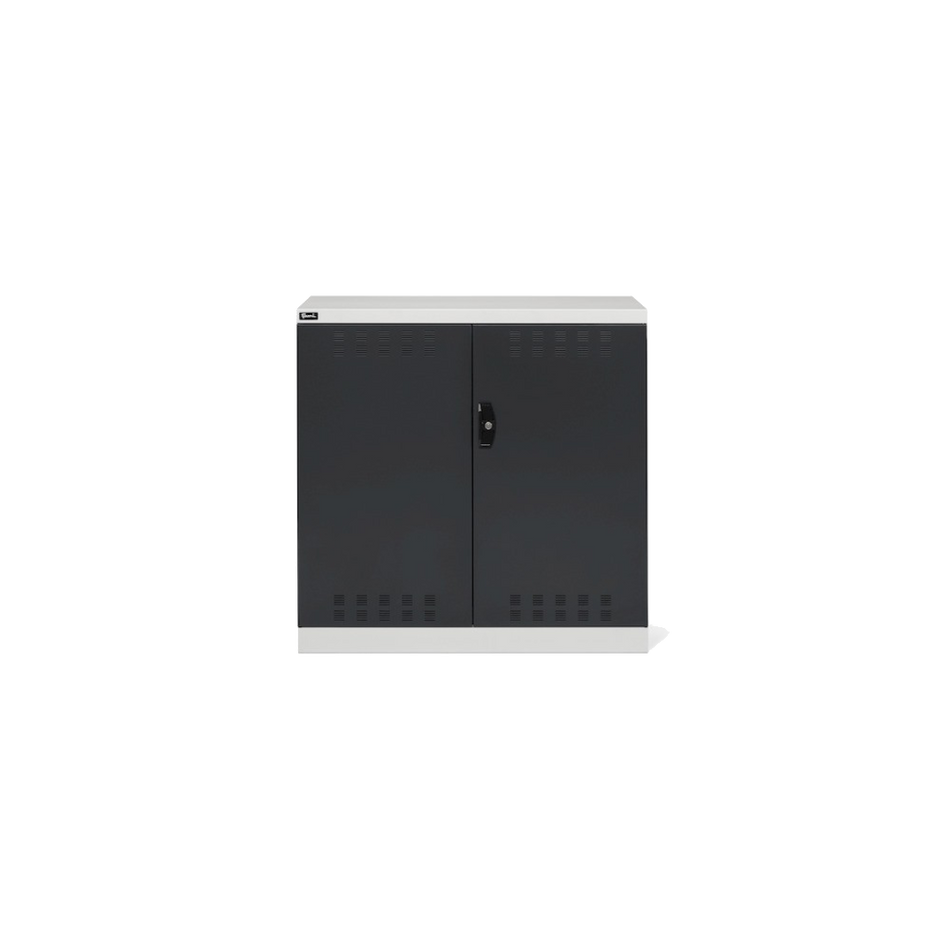 PERFOM120, Armadio con ante a battente fessurate, L1023 x P555 x H1000 mm