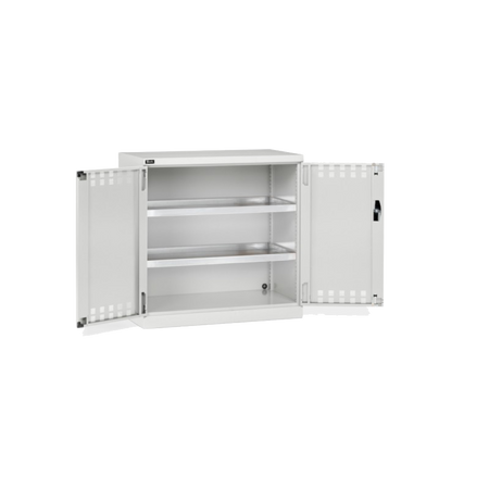 PERFOM120, Armadio con ante a battente fessurate, L1023 x P555 x H1000 mm