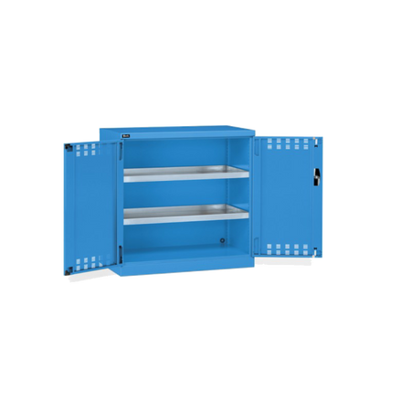 PERFOM120, Armadio con ante a battente fessurate, L1023 x P555 x H1000 mm