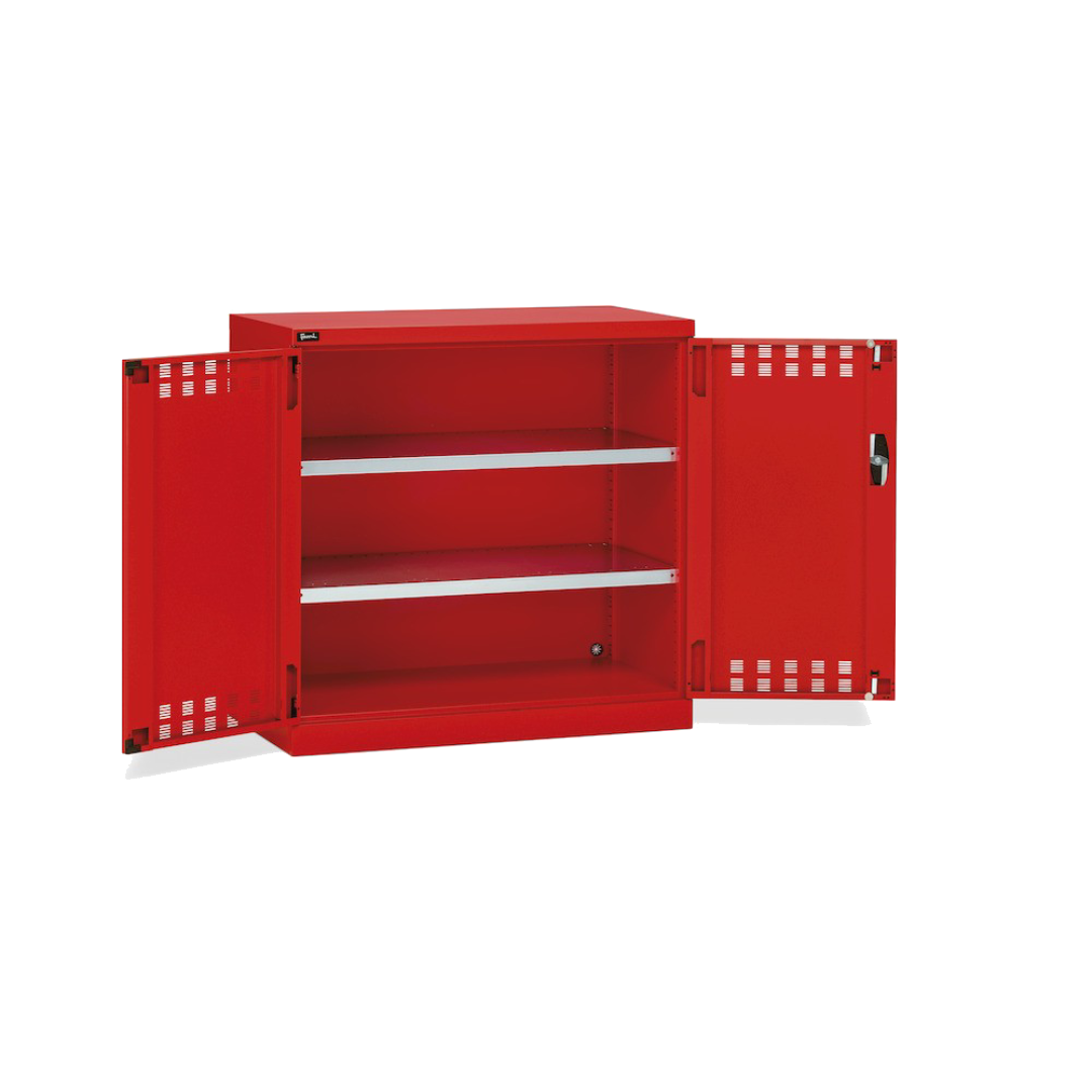 PERFOM120, Armadio con ante a battente fessurate, L1023 × P555 × H1000 mm