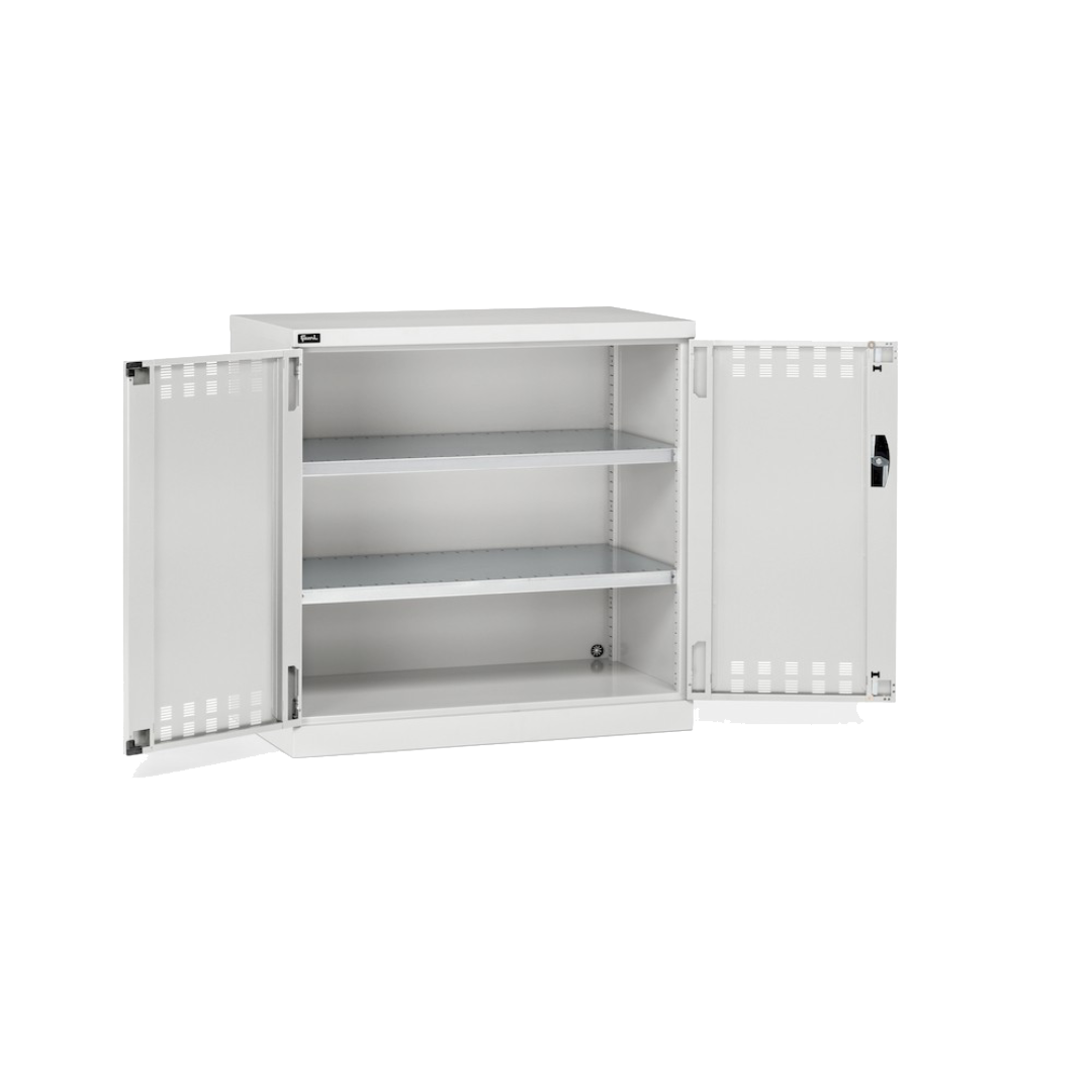 PERFOM120, Armadio con ante a battente fessurate, L1023 × P555 × H1000 mm