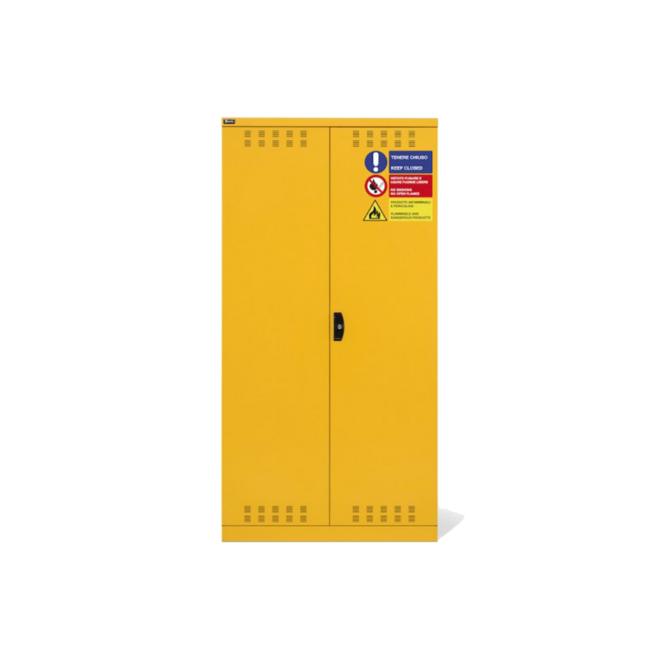 PERFOM140, Armadio 2 ante battente fessurate, 4 vasche stagne interne, L1023 x P555 x H2000 mm