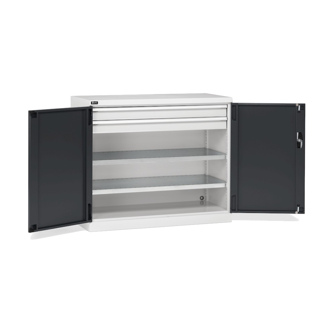 PERFOM150, Armadio con ante a battente, L1193 x P555 × H1000 mm