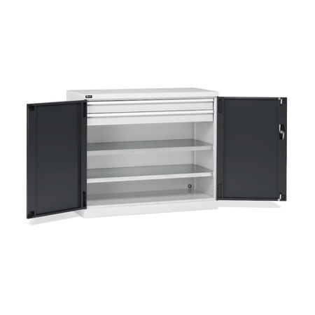 PERFOM150, Armadio con ante a battente, L1193 x P555 × H1000 mm