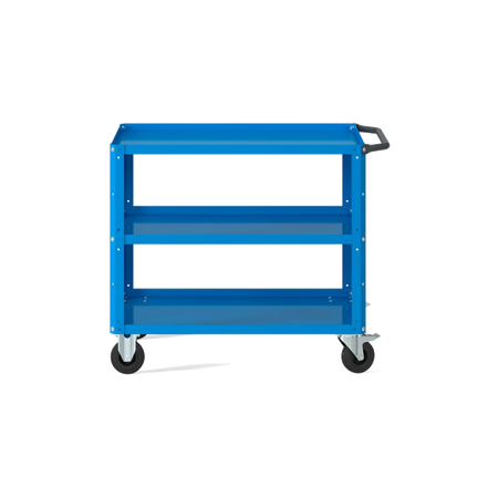 CLEVER10, Carrello a ripiani con ruote e piano aggiuntivo