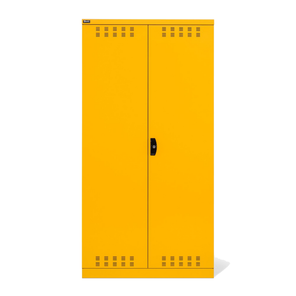 FAA1430C000, Armadio officina vuoto con ante battente fessurate, L1023 x P555 x H2000 mm
