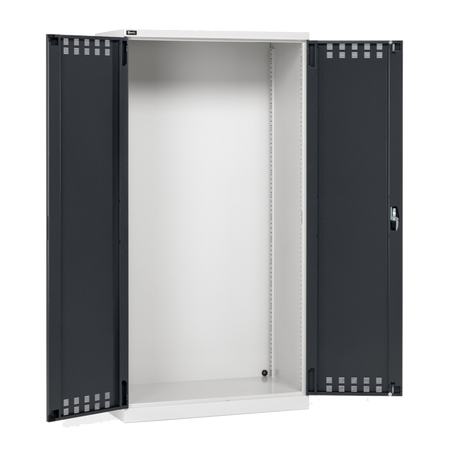 FAA1430C000, Armadio officina vuoto con ante battente fessurate, L1023 x P555 x H2000 mm