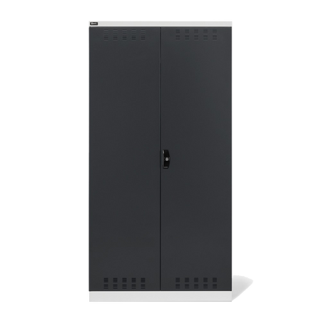 FAA1430C000, Armadio officina vuoto con ante battente fessurate, L1023 x P555 x H2000 mm