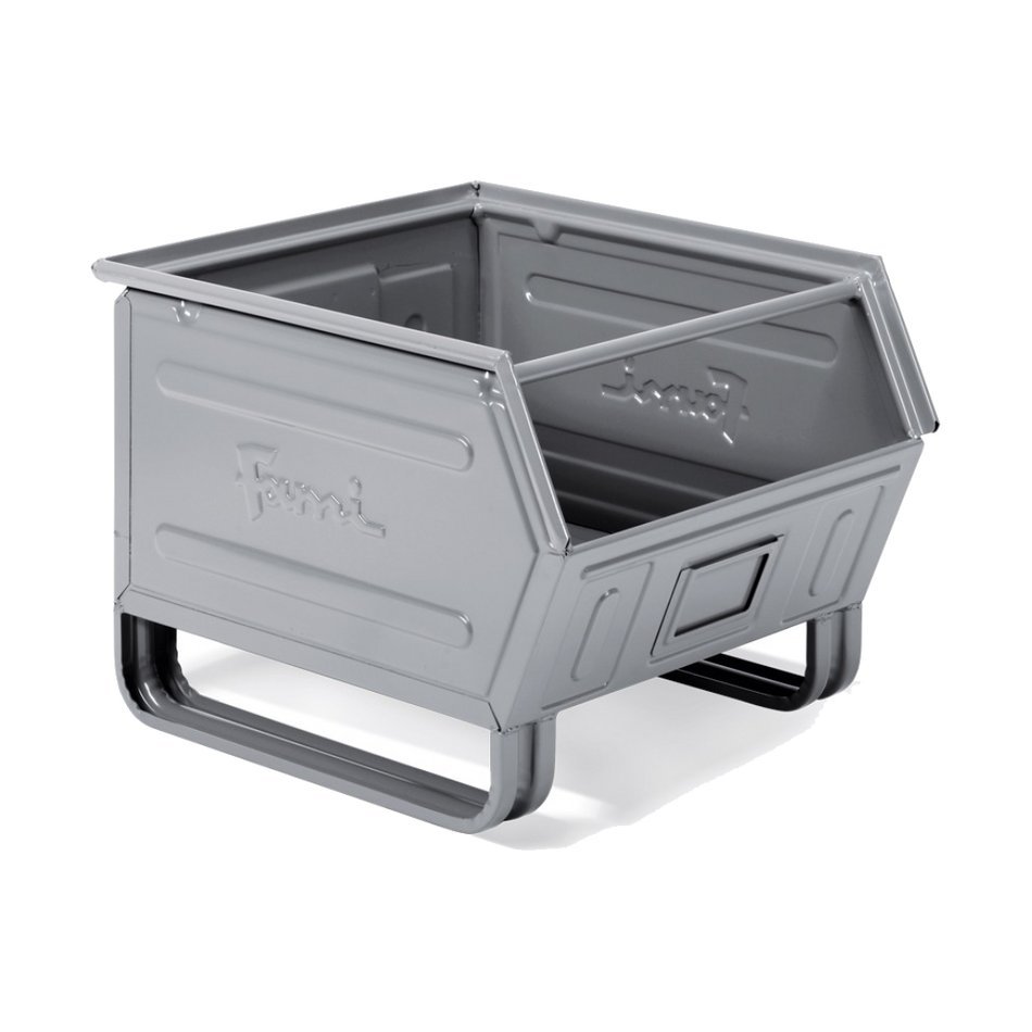 FLS81100A01, Contenitori a bocca di lupo in metallo con slitte