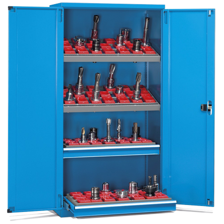 PERFOMNC, Armadio portautensili NC con 84 boccole portautensili ISO 40