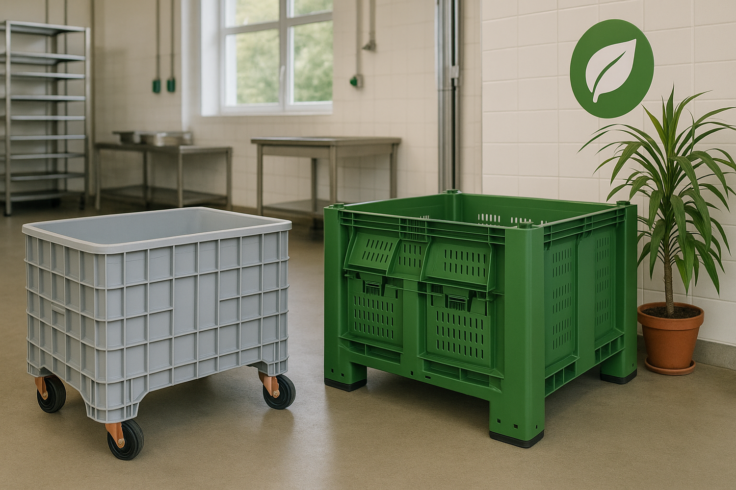 Contenitori in HDPE e PPE come alternativa al polistirolo per una filiera agroalimentare più sicura e sostenibile