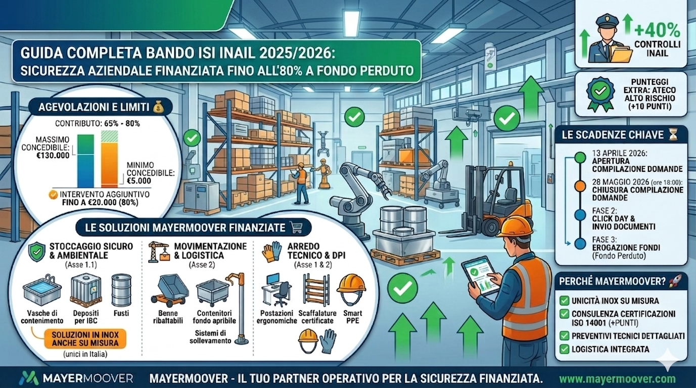 GUIDA DEFINITIVA AL BANDO ISI INAIL 2025/2026 | Mayermoover