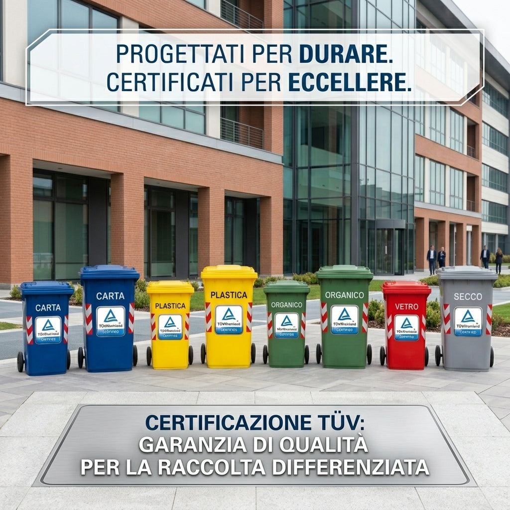 Bidoni certificati TUV