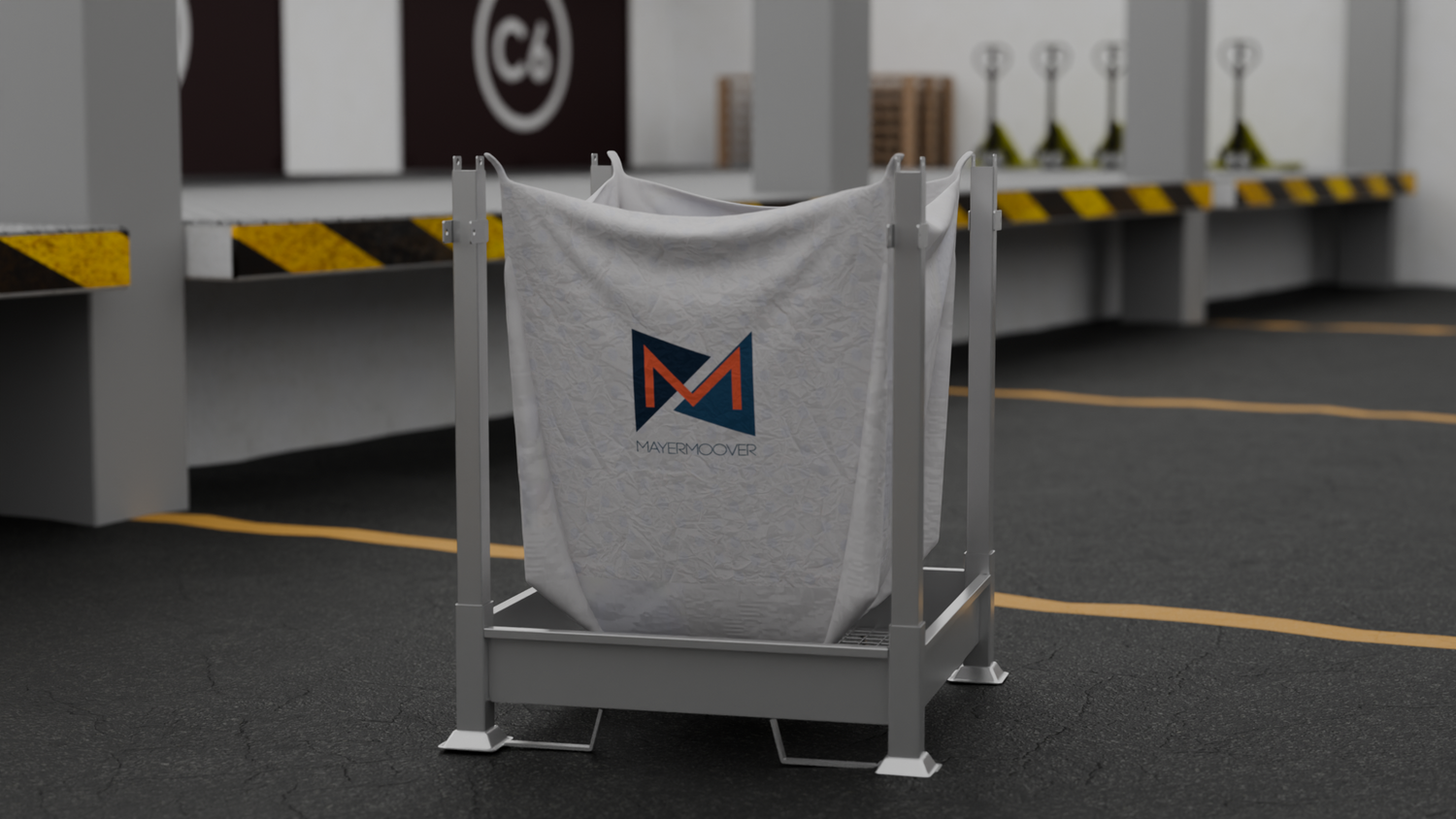 Contenitore porta big bag