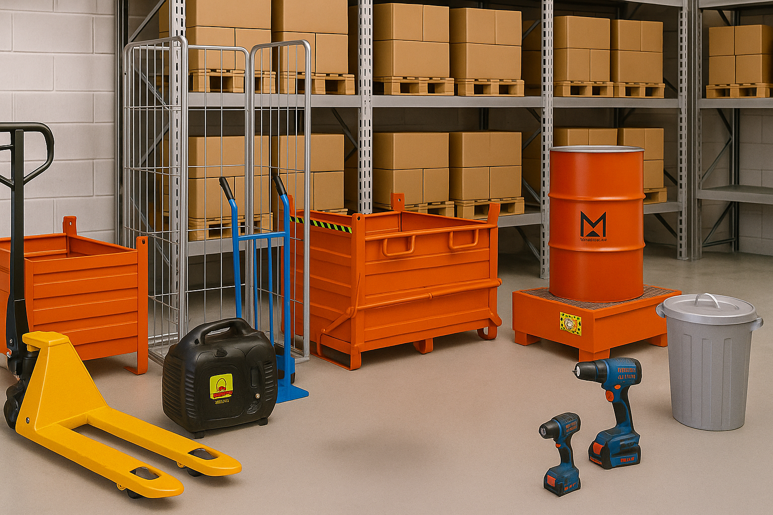 Forniture industriali in pronta consegna