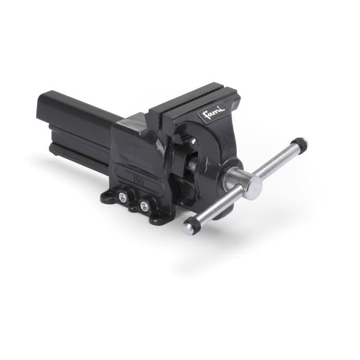 F22FABL11500039, Morsa da Banco Work Tech Acciaio Ganascia 100mm Apertura 125mm