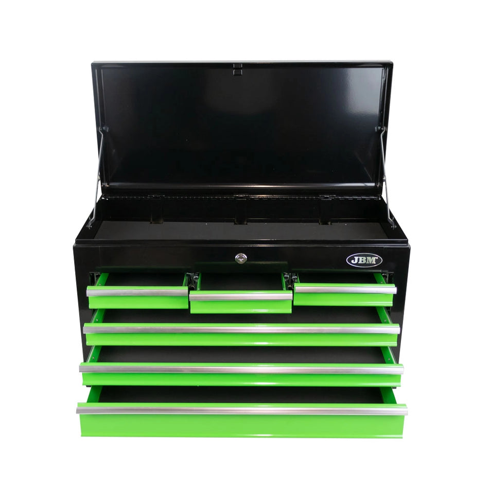 Toolbox with 6 drawers + upper compartment