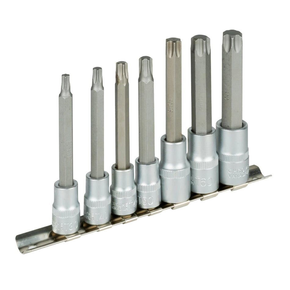 Set di inserti torx 3/8" - 1/2"