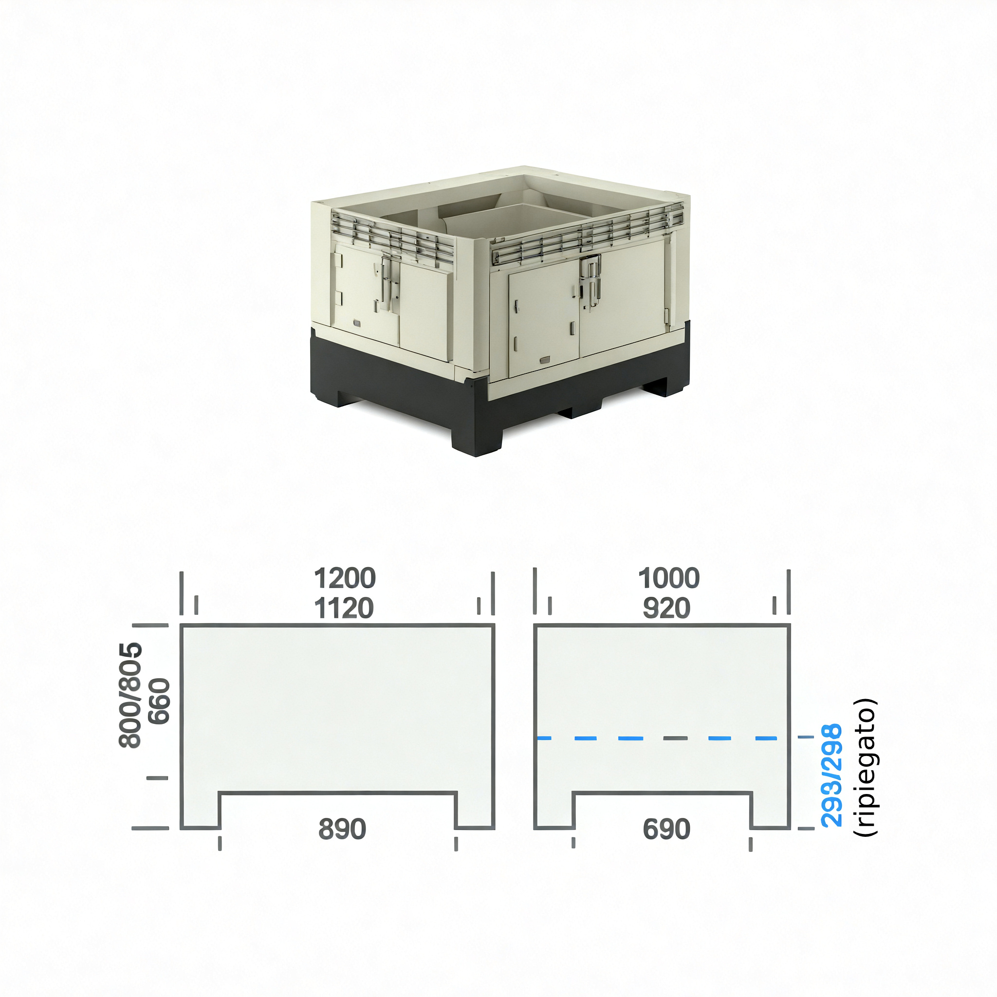 Contenitore Modello 1308 C