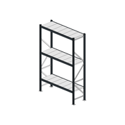 Scaffalatura MM50 modulo base RAL 7016 1950x1200x400 mm