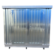 Open Space corrugated sheet containers