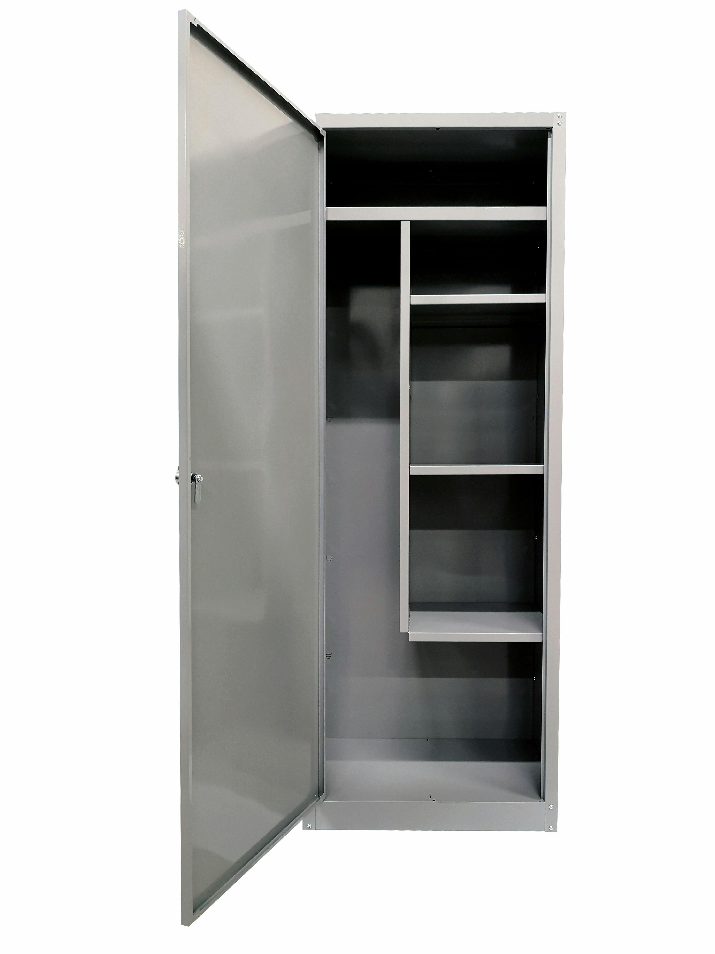 1 Door Metal Broom Cabinet