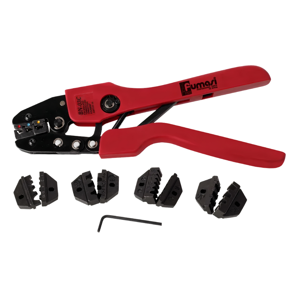 Crimping tool set + dies