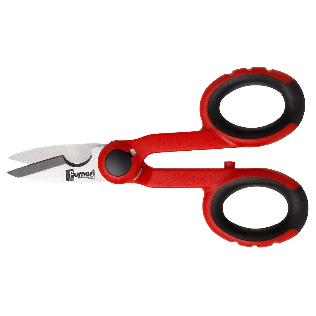 Forbici per elettricisti con tagliacavo