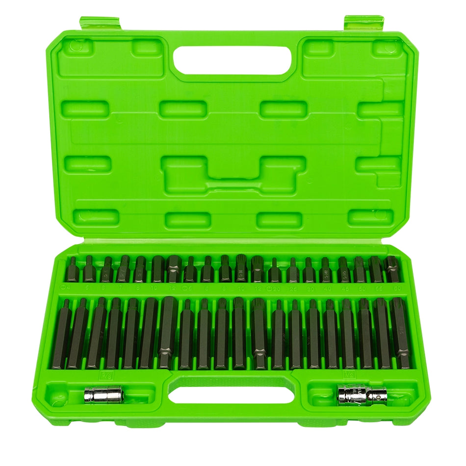 Case with 42 torx, triple square and allen keys - tamper-proof