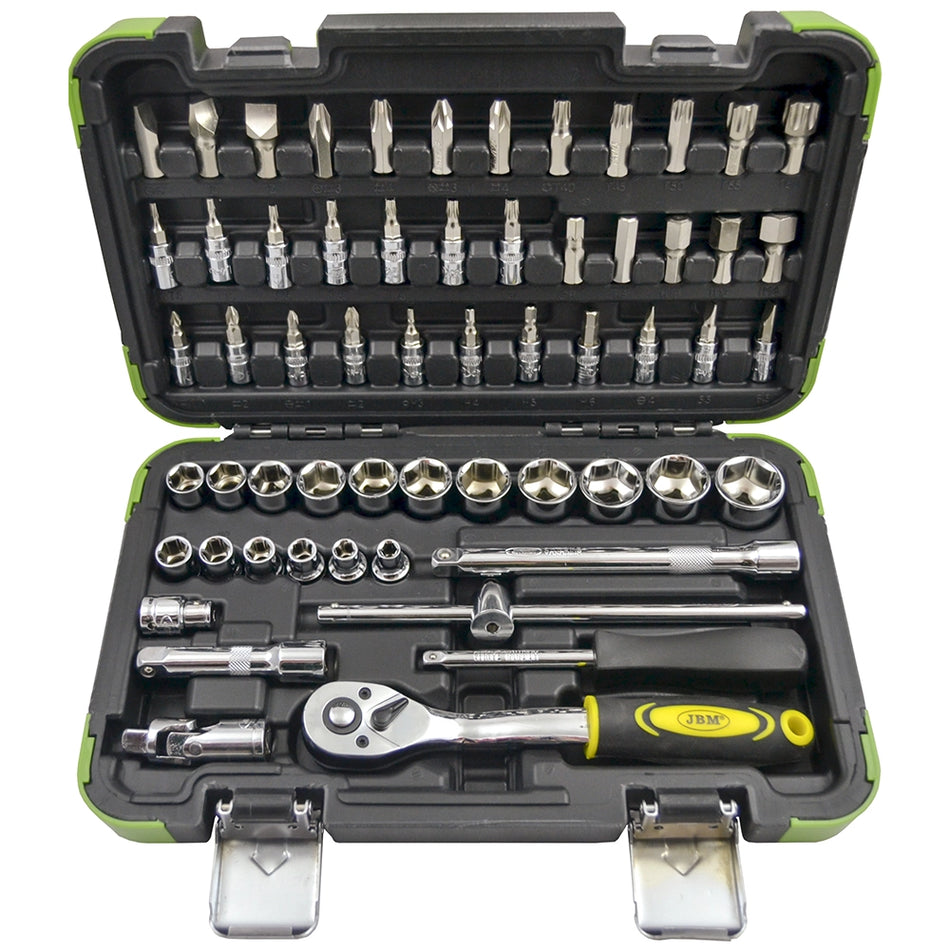 3/8" tool case with 59 pieces