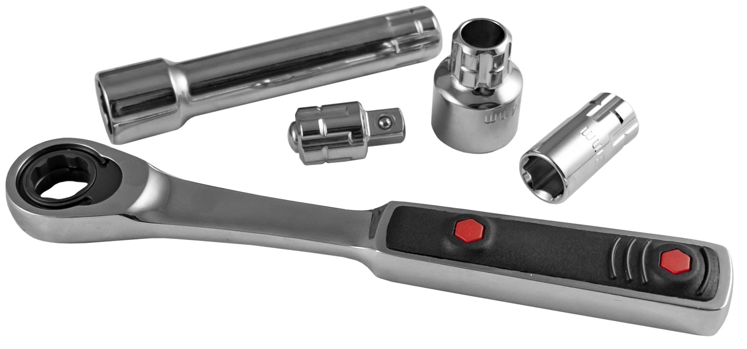 Valigetta con 17 pezzi con bussole go-through