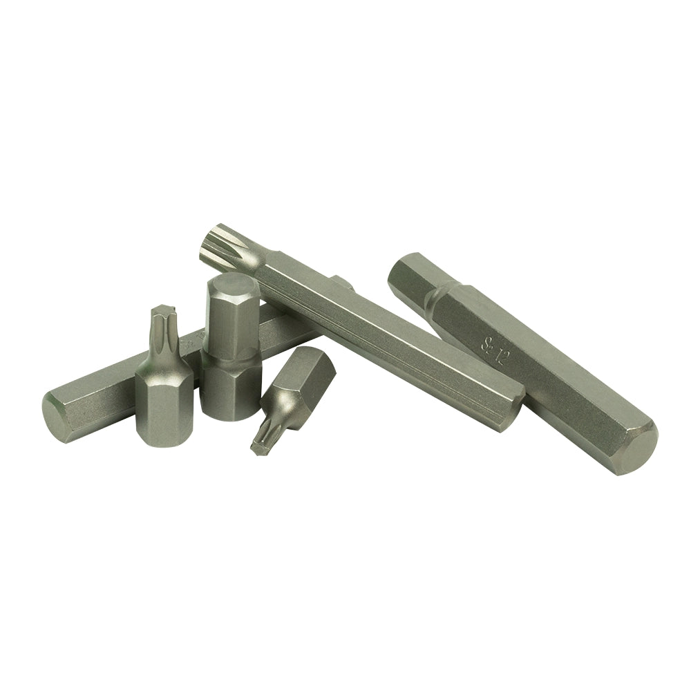 Valigetta con 42 chiavi torx, triple square e a brugola - antimanomissione