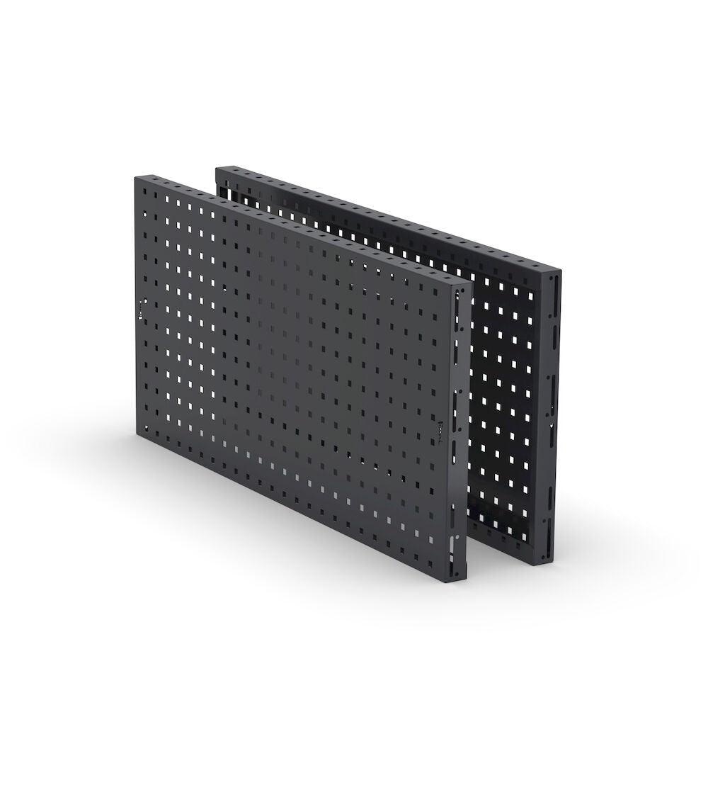 KIT 2 PANNELLI FORATI/MENSOLE - DIM. MM  L=950 P=40 A=456