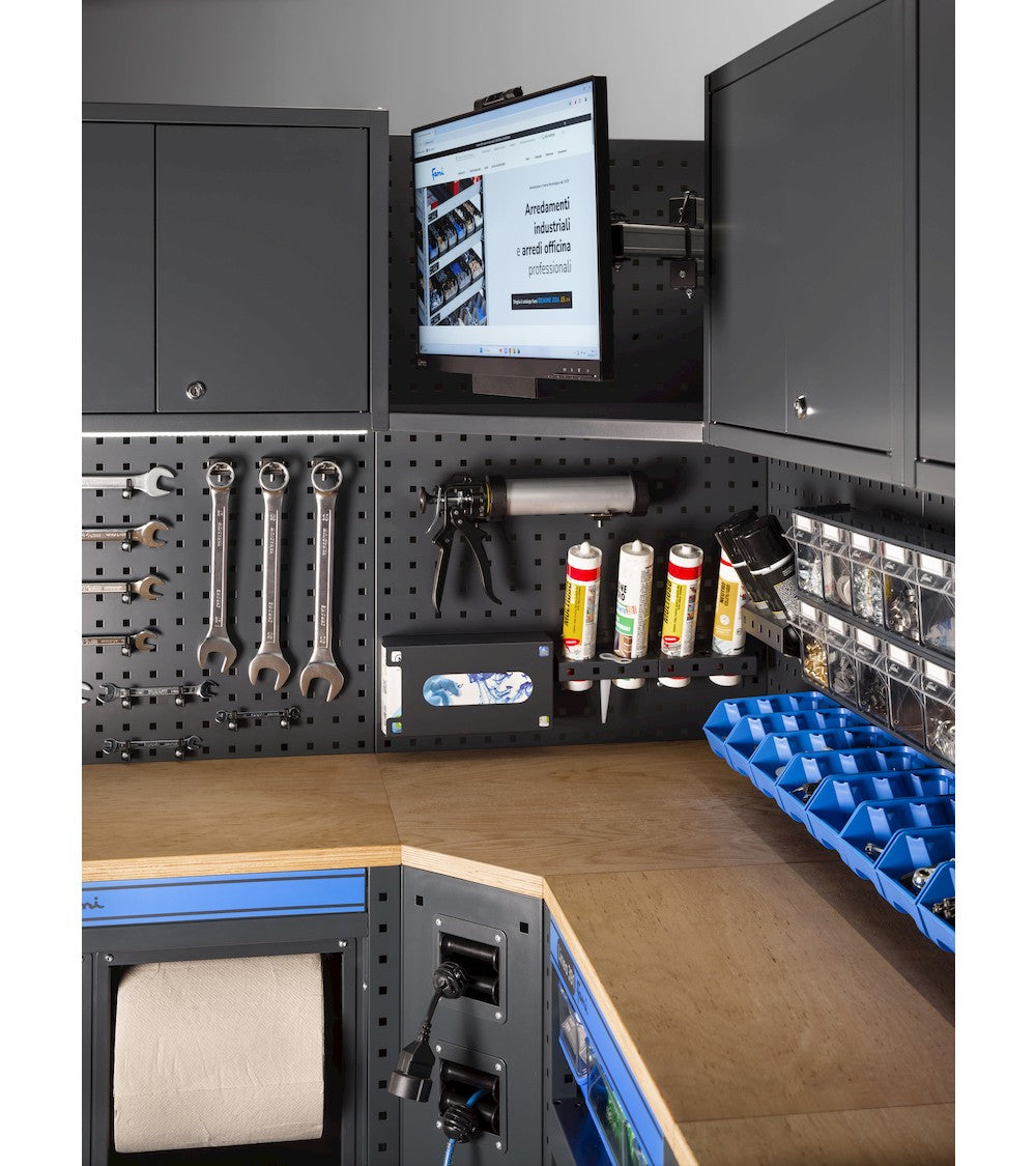 MODULO GARAGE 391 - DIM. MM  L=3688 P=2472 A=1900