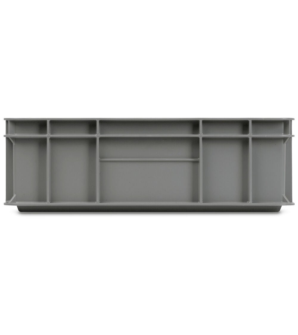 CASSETTA IN PP RICICLATO-CAPACITA Lt=24 - DIM. MM  L=600 P=400 A=130