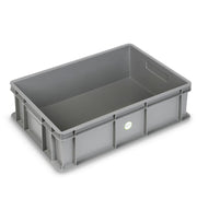 CASSETTA IN PP RICICLATO-CAPACITA Lt=32 - DIM. MM  L=600 P=400 A=170