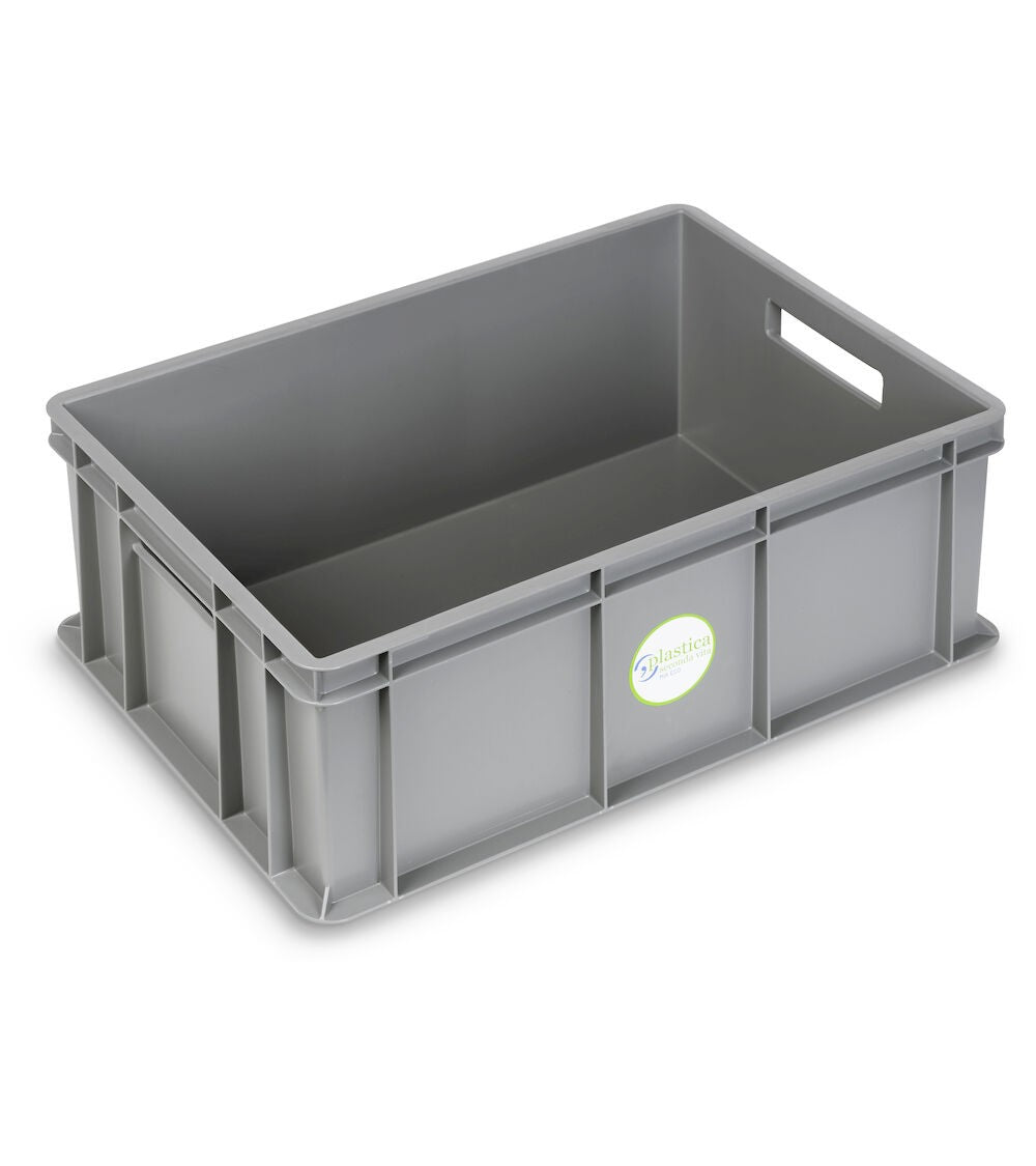 CASSETTA IN PP RICICLATO-CAPACITA Lt=42 - DIM. MM  L=600 P=400 A=220