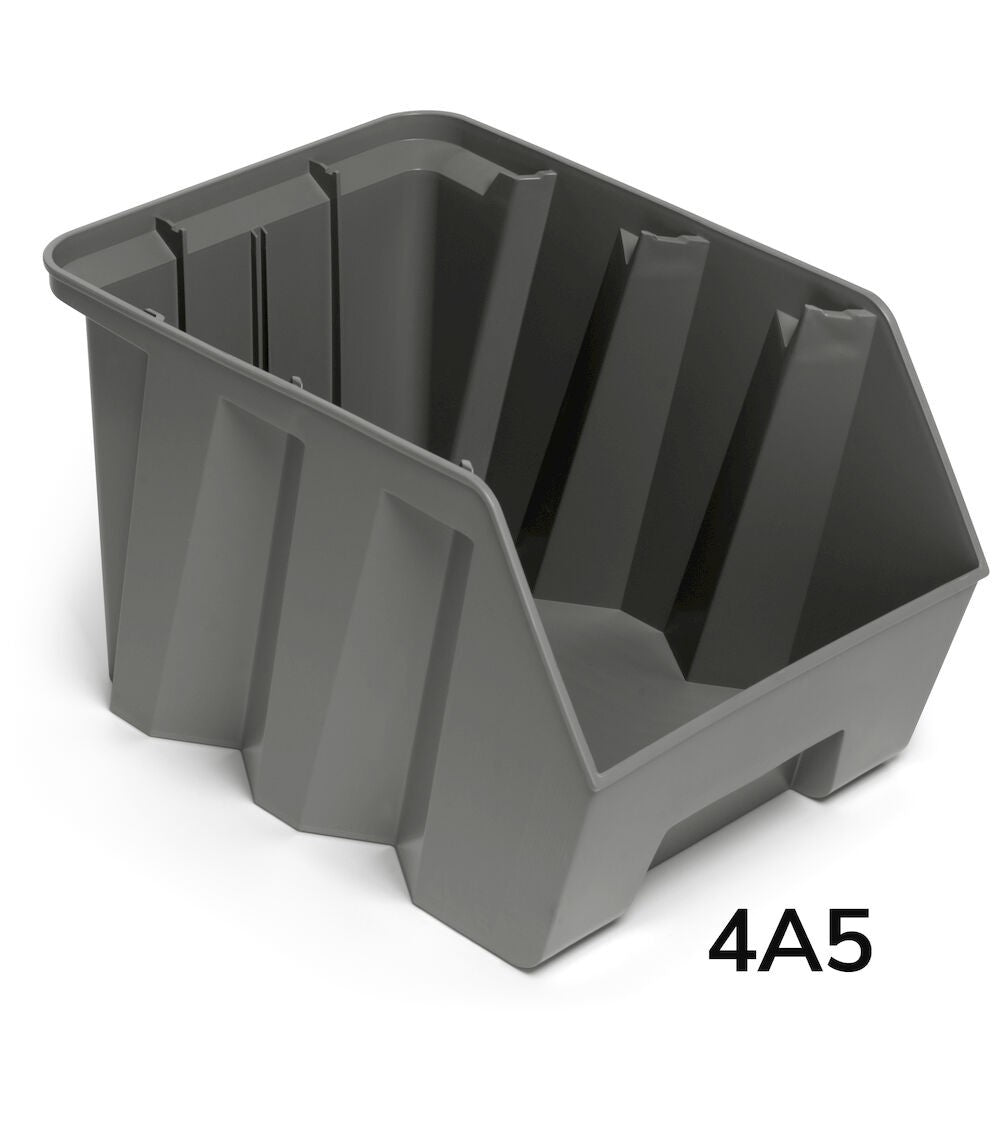 CONTENITORE IN PP RICICLATO PICKING BOX AIR MISURA 4A5 CON FONDO RINFORZATO - DIM. MM  L=336 P=508 A=304