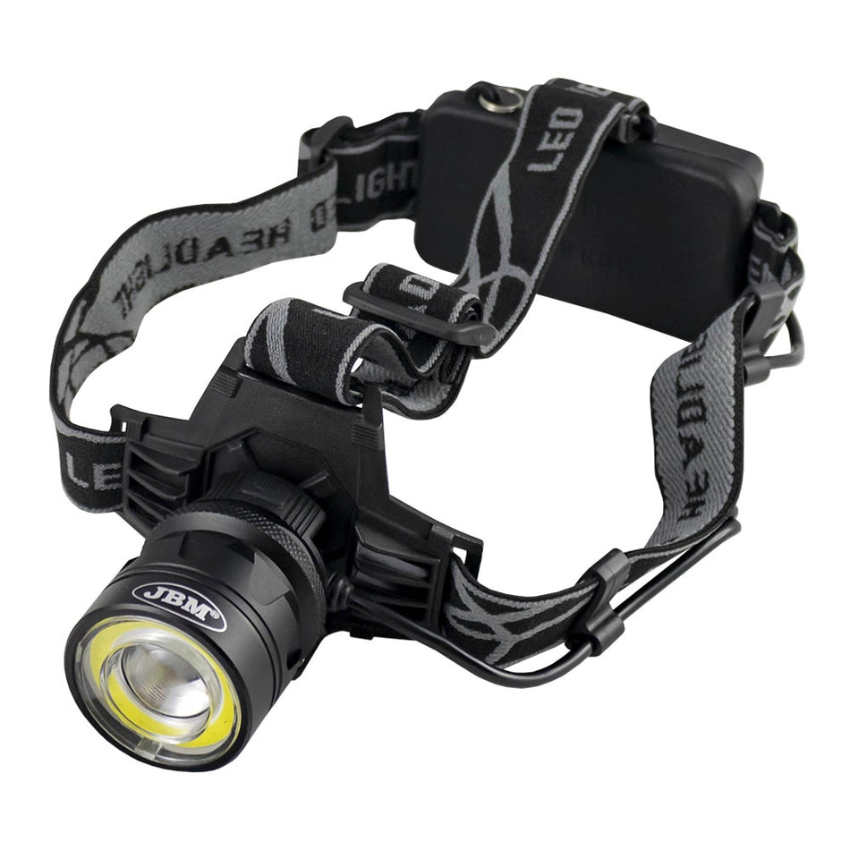 Lampada frontale da 800 lm (cob + cree)