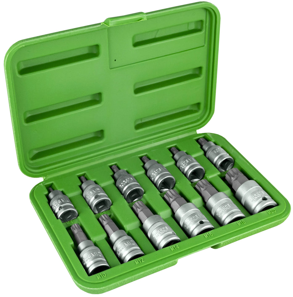 Set of 12 1/2" polygon bits