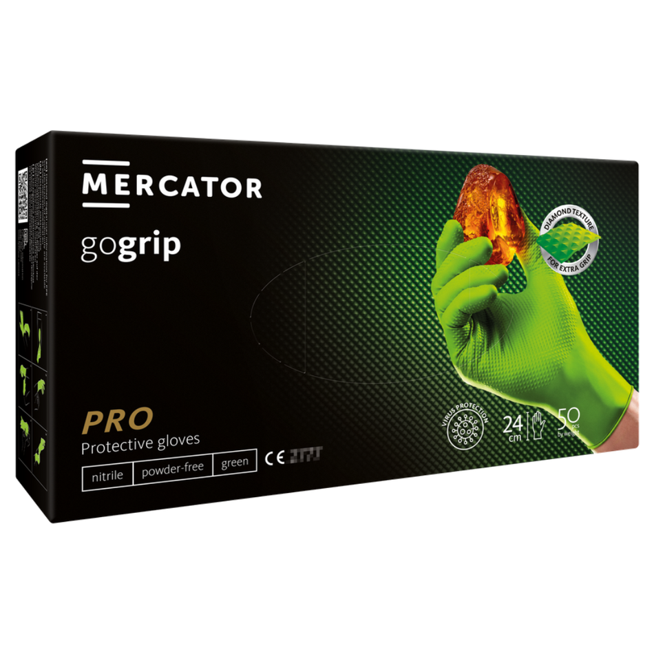 Gogrip green gloves 