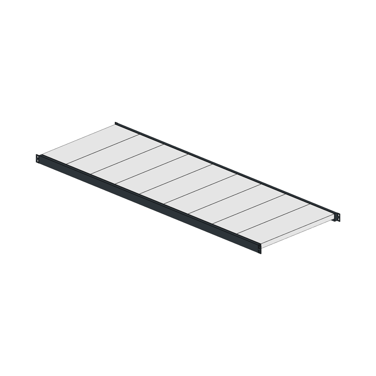 Ripiano aggiuntivo per scaffalatura MM50 RAL 7016