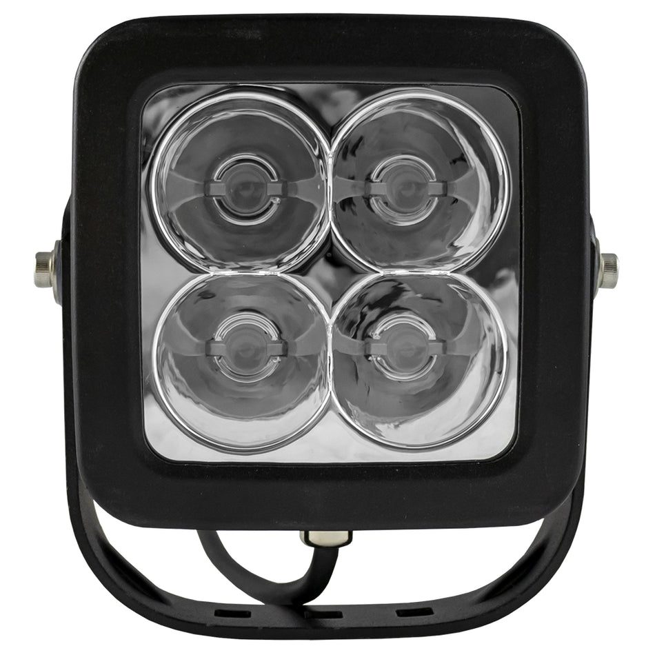 Faro da lavoro quadrato 4 Led 40W